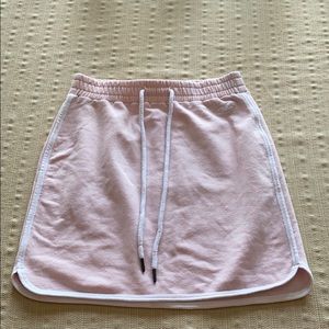 Hollister Pink Drawstring Skirt